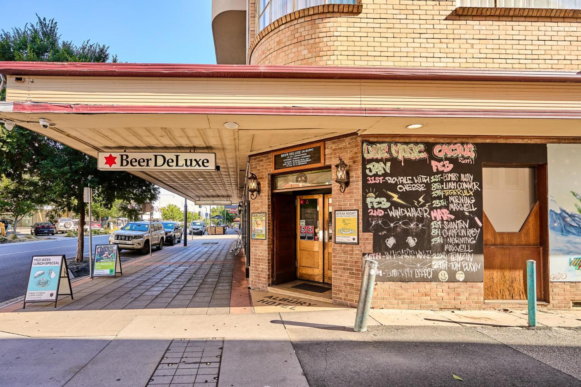 Beer Deluxe Albury Hotel ภายนอก รูปภาพ
