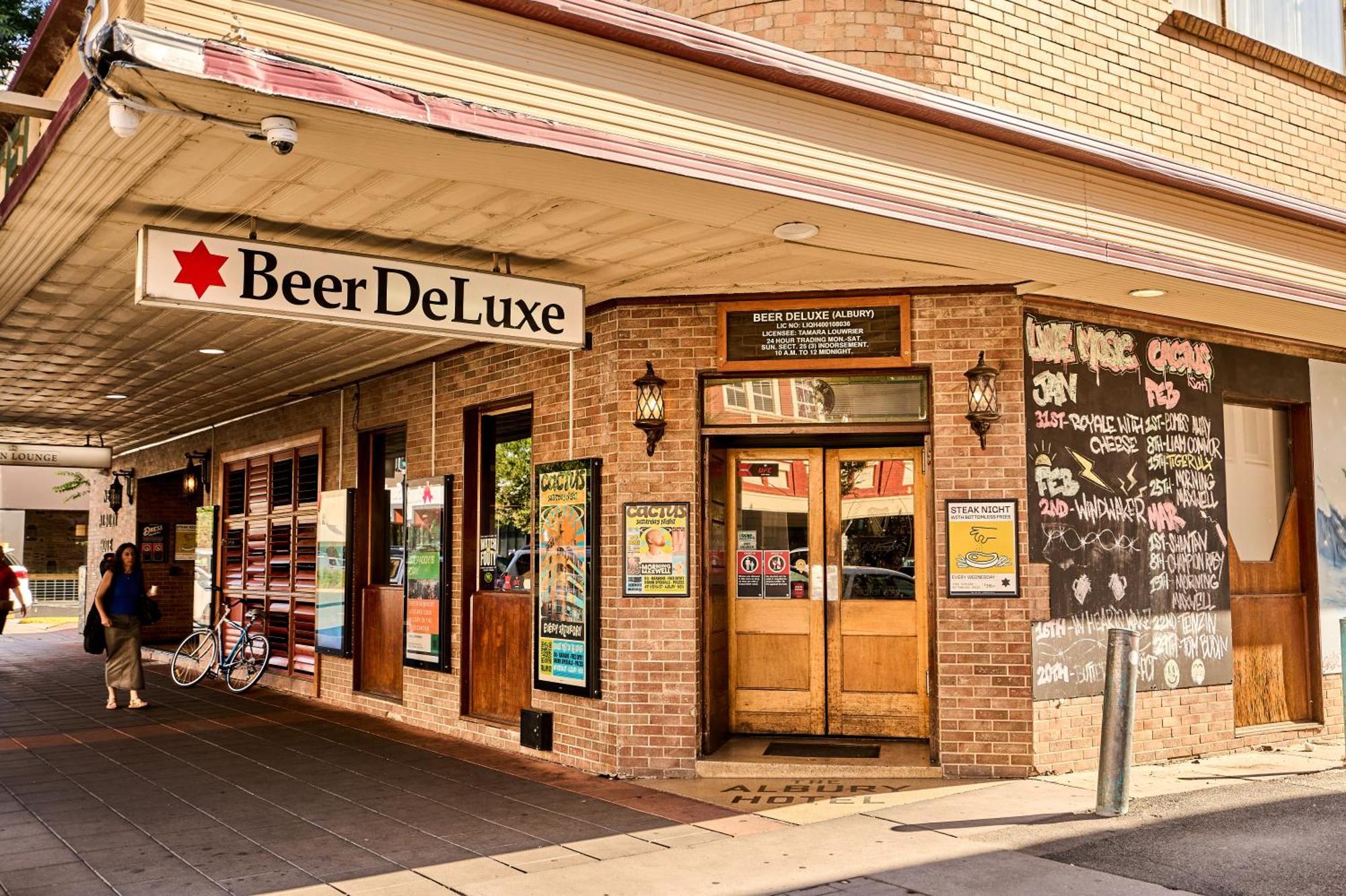 Beer Deluxe Albury Hotel ภายนอก รูปภาพ